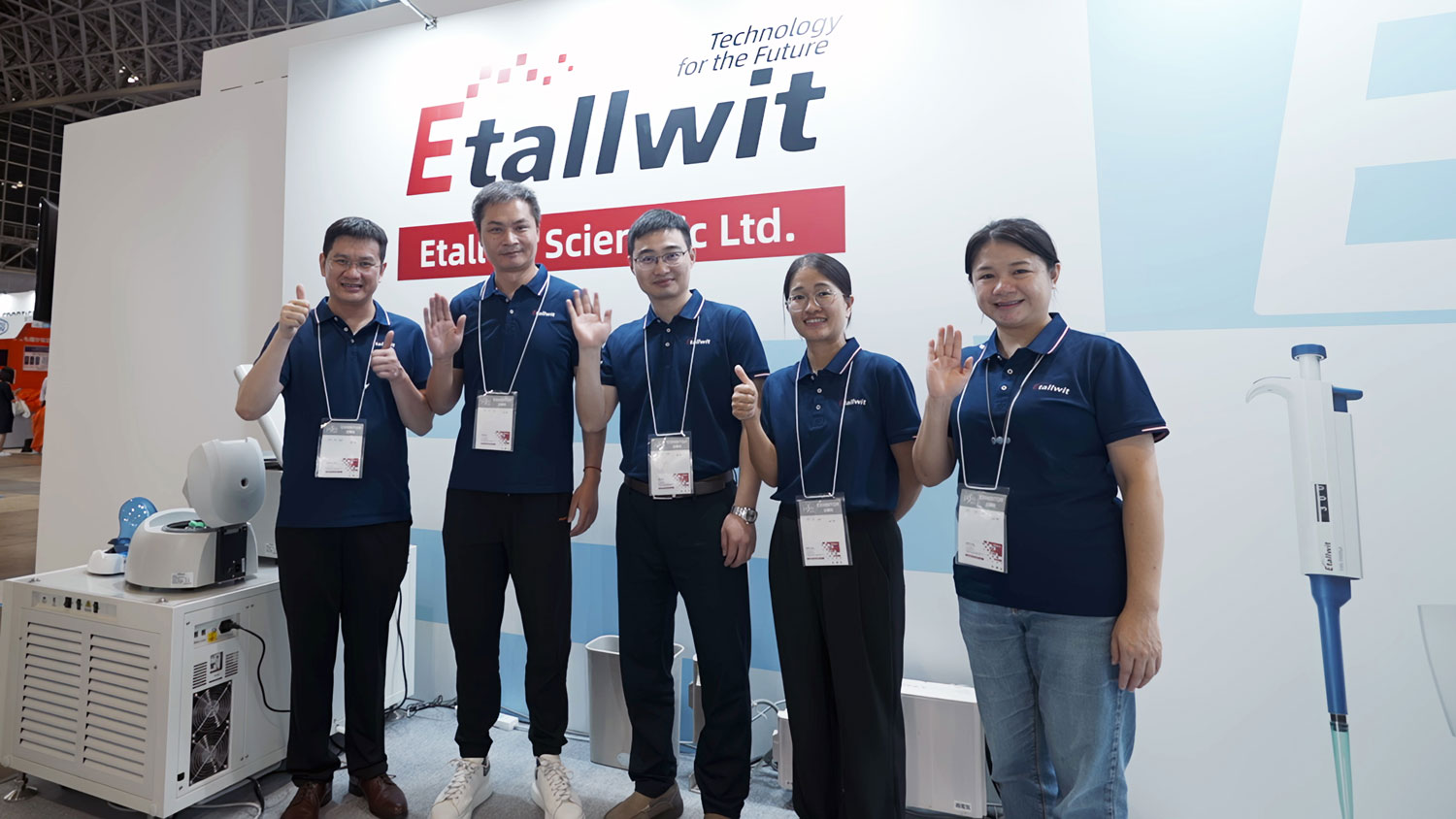 Japan Analytical & Scientific Instruments Show 2024 with Etallwit Scientific Team