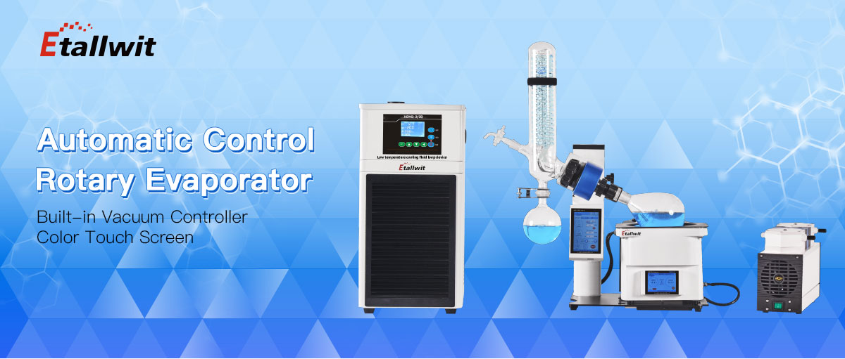 Etallwit Rotary Evaporator with user-friendly interface and durable construction