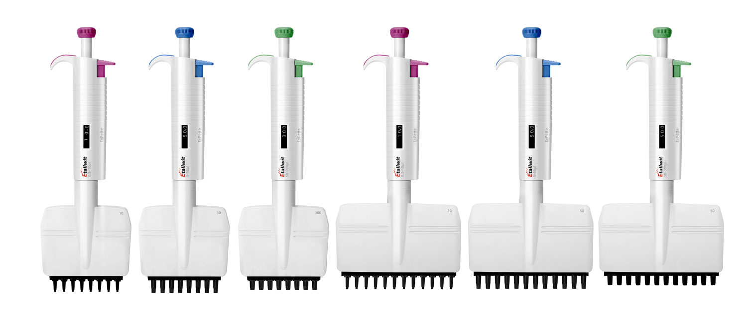 Etallwit multi-channel pipette for accurate and efficient liquid handling in laboratories