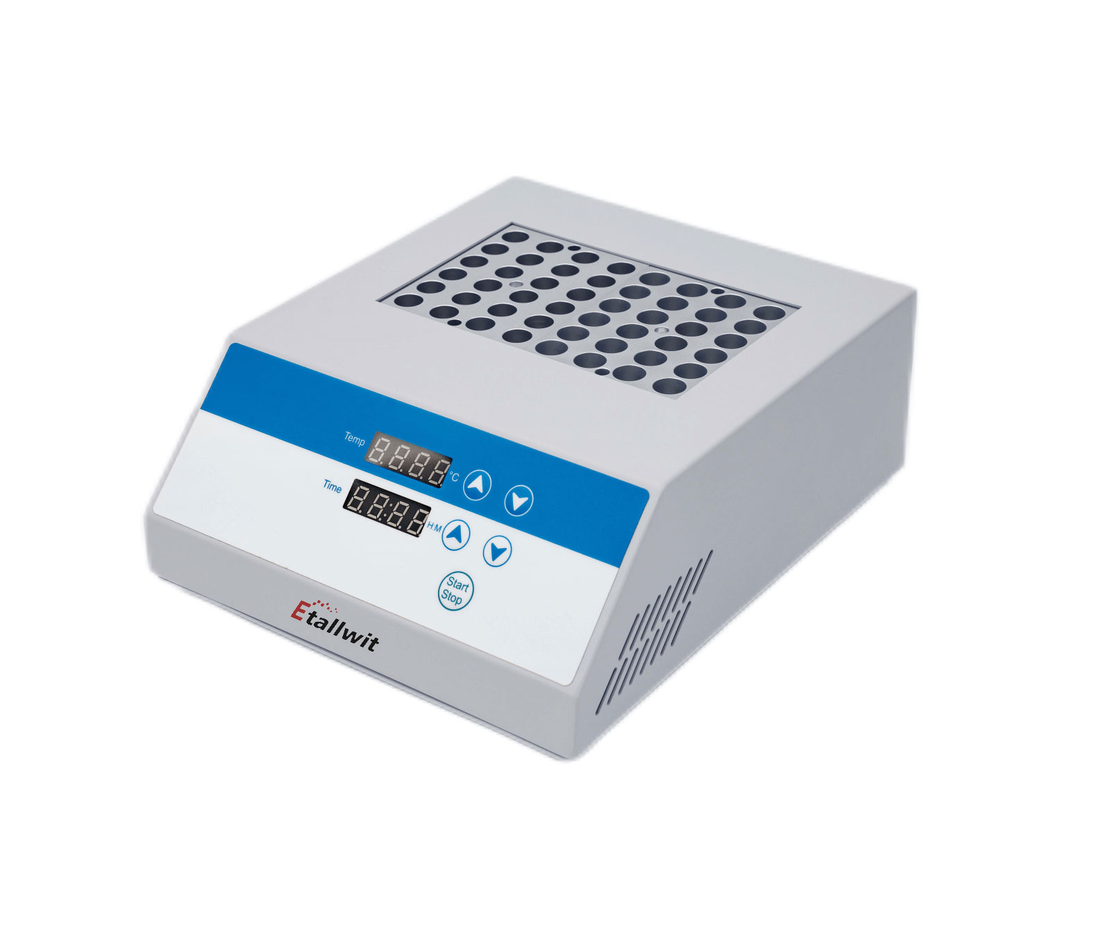 Etallwit dry bath for high-precision heating and thermal processing in laboratories
