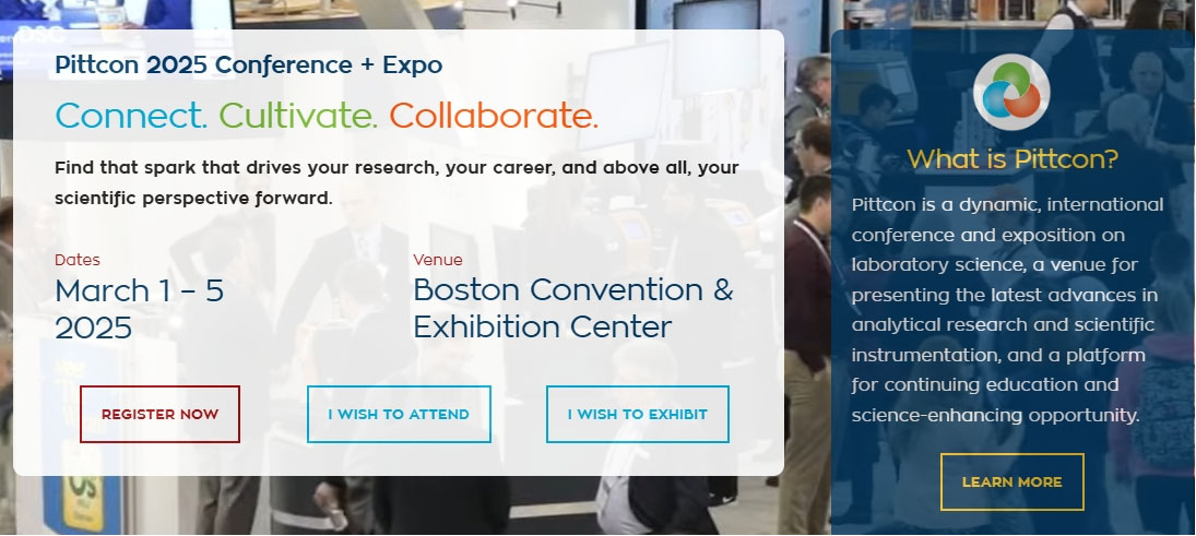 Etallwit invitation to Pittcon 2025, an international conference on laboratory science and technology