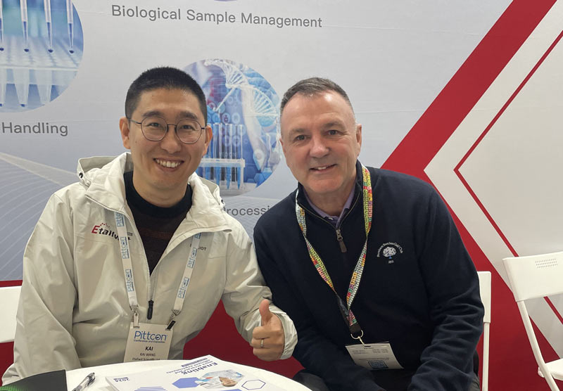 Etallwit team building strong relationships with industry partners at PITTCON 2025