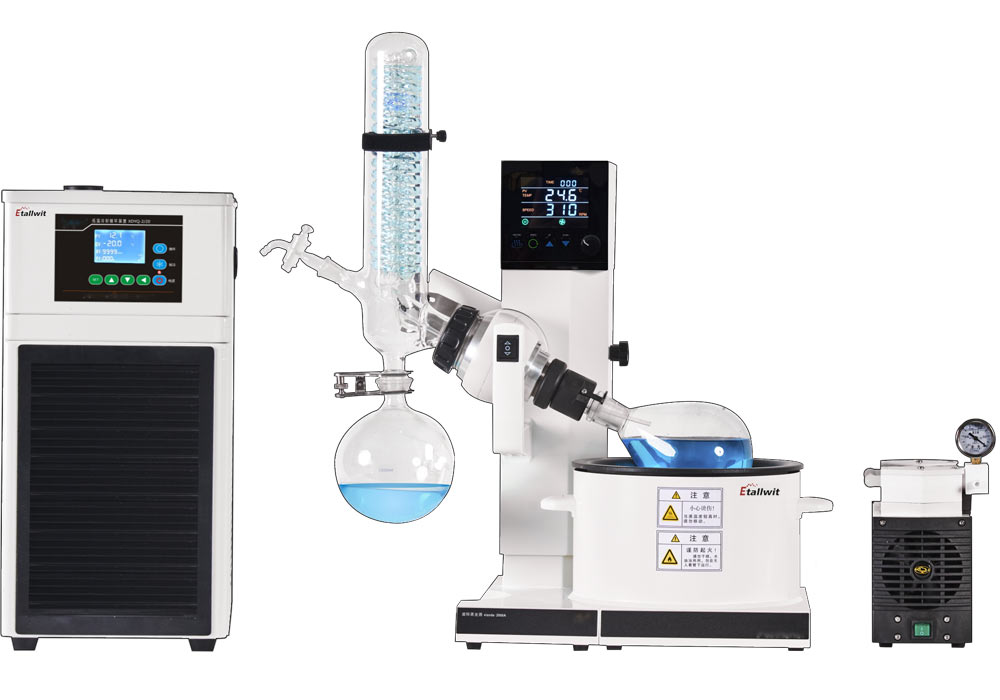 Etallwit advanced rotary evaporator for laboratory distillation processes
