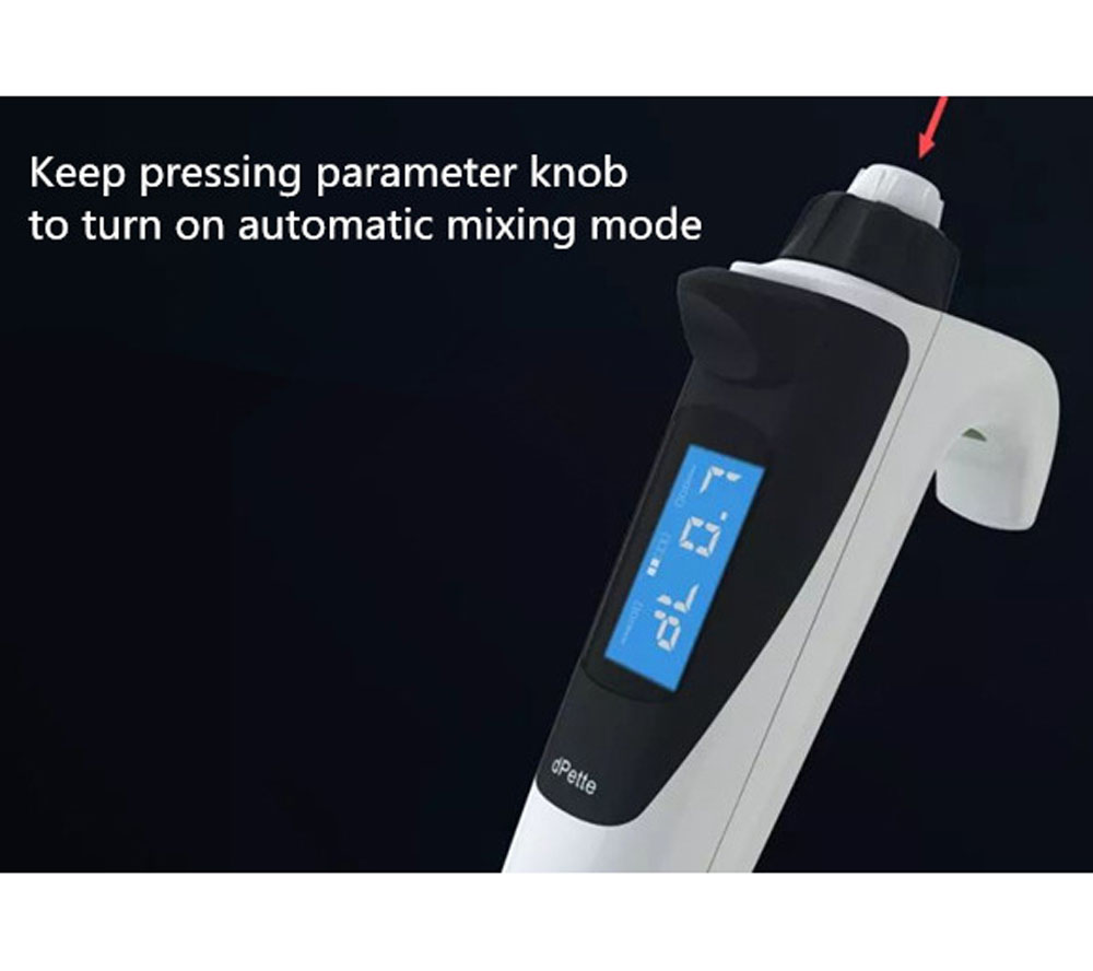 Single Channel Electronic Pipette,Adjustable Volume Pipettors 0.5μL ~1000μL (3)