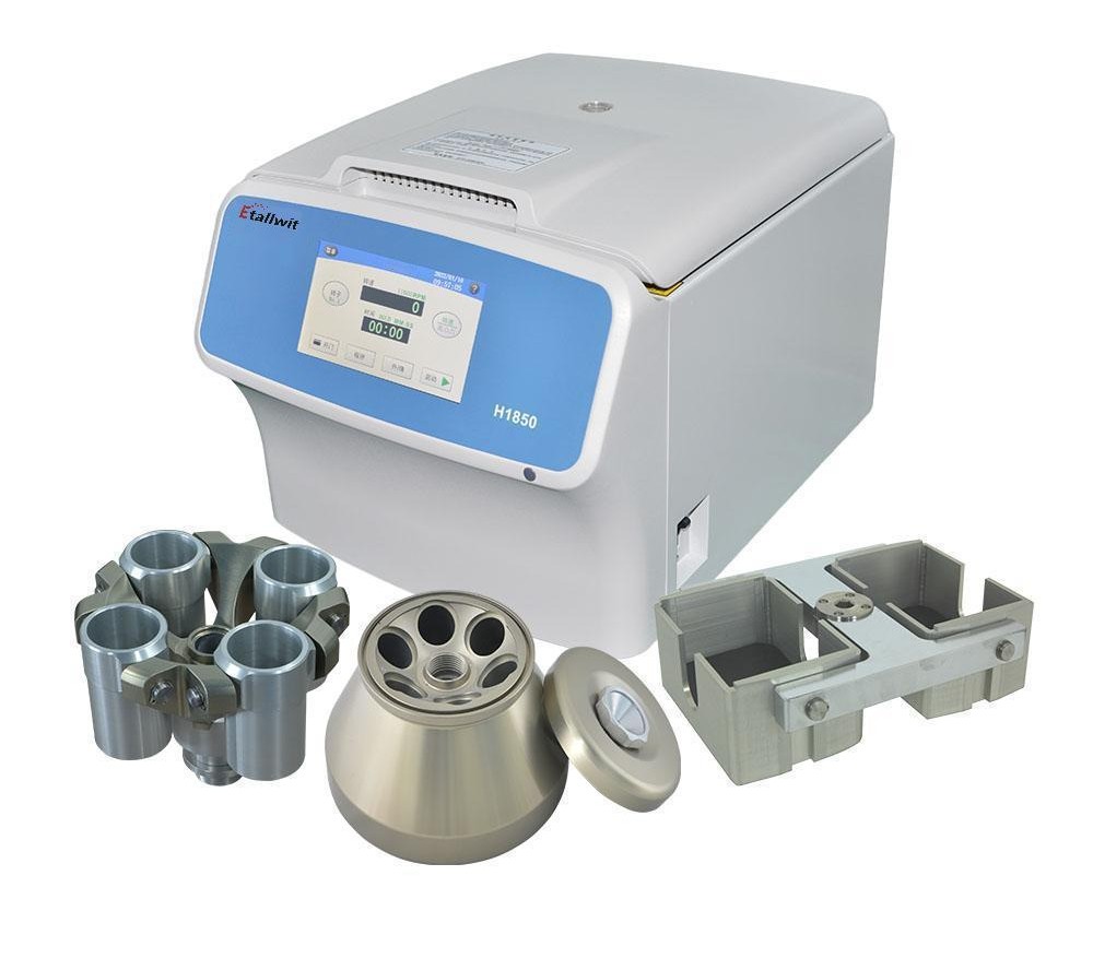 Benchtop High-Speed Centrifuge with 4x100mL Rotor - Front View