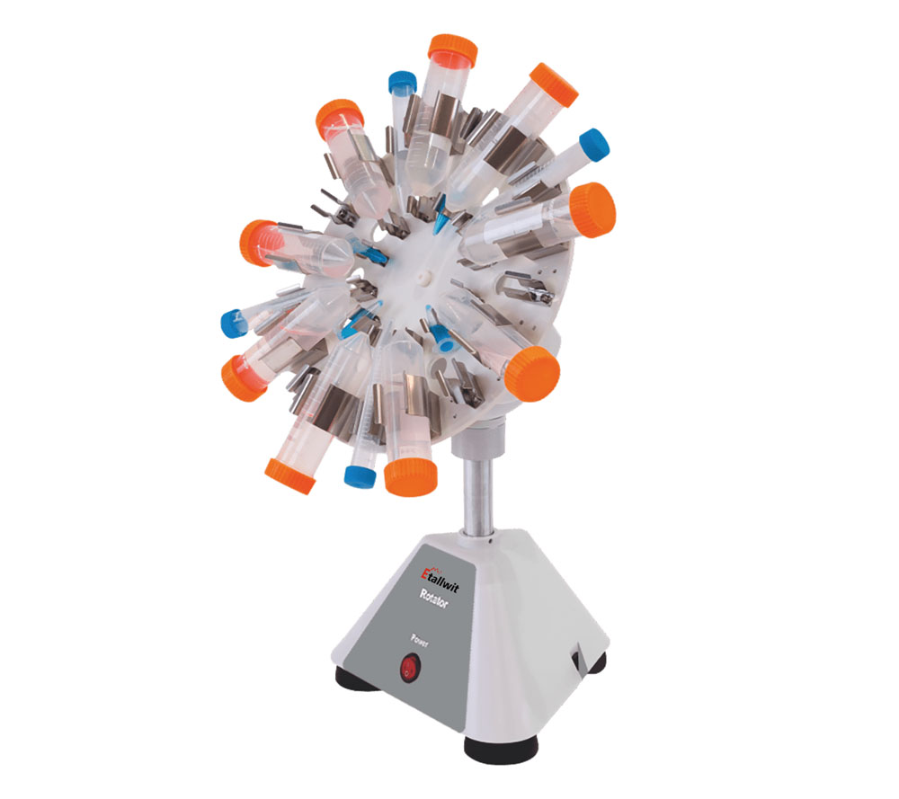 130° Laboratory Fixed-Speed Tube Rotator by Etallwit