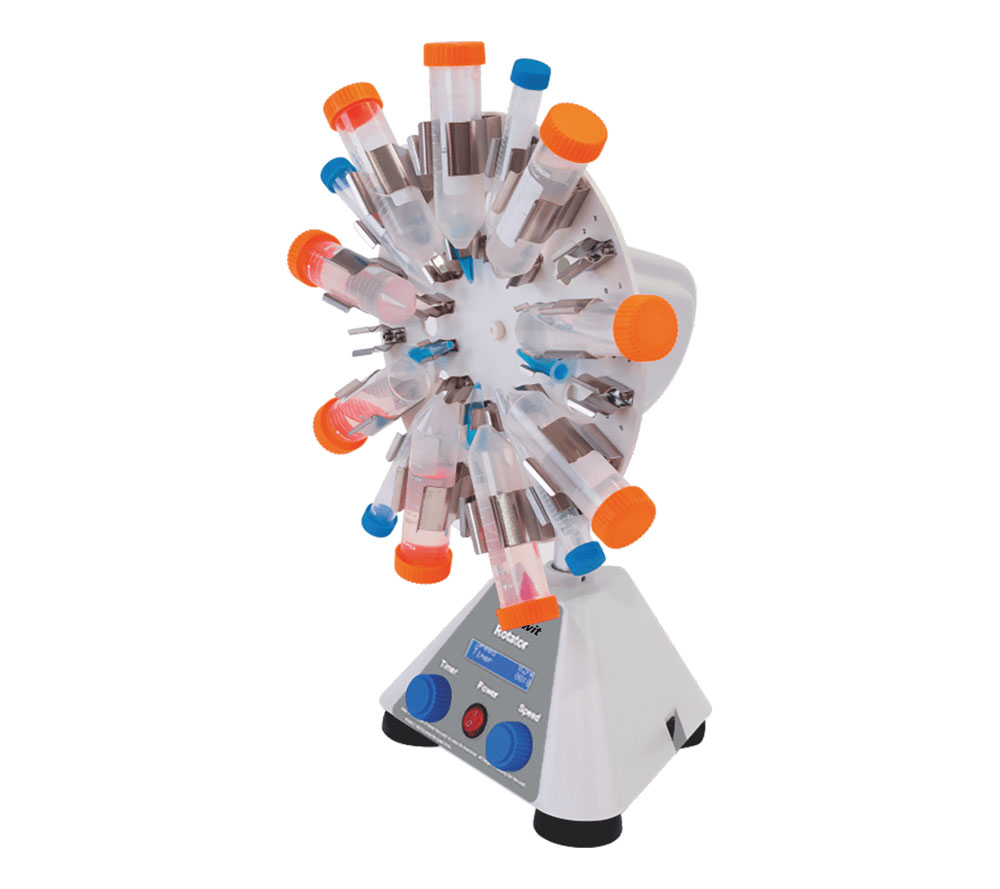 Etallwit 90° Digital Tube Rotator with Speed Control and Timer for Lab Mixing Applications