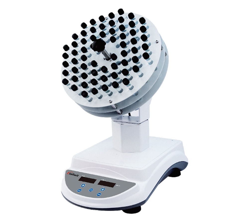 Etallwit High-Capacity Tube Rotator for Parallel Processing of Large Volume Tubes