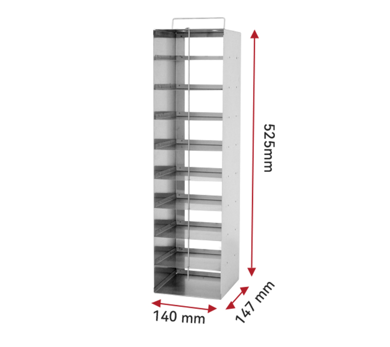 R9 Size - Vertical Freezer Racks for Chest or Upright ULT Freezers