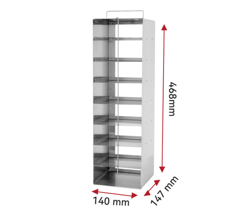 R8 Size - Vertical Freezer Racks for Chest or Upright ULT Freezers
