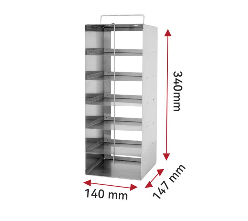 R6 Size - Vertical Freezer Racks for Chest or Upright ULT Freezers