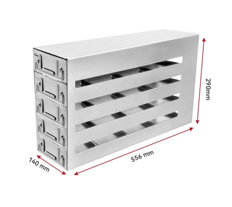R254B Size - Upright Freezer Drawer Racks