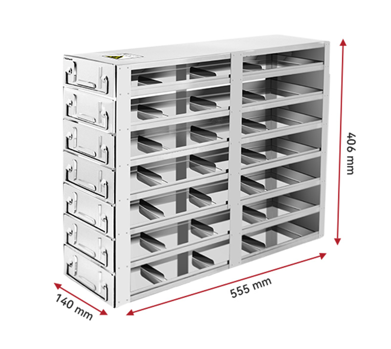 R274B Size - Upright Freezer Drawer Racks