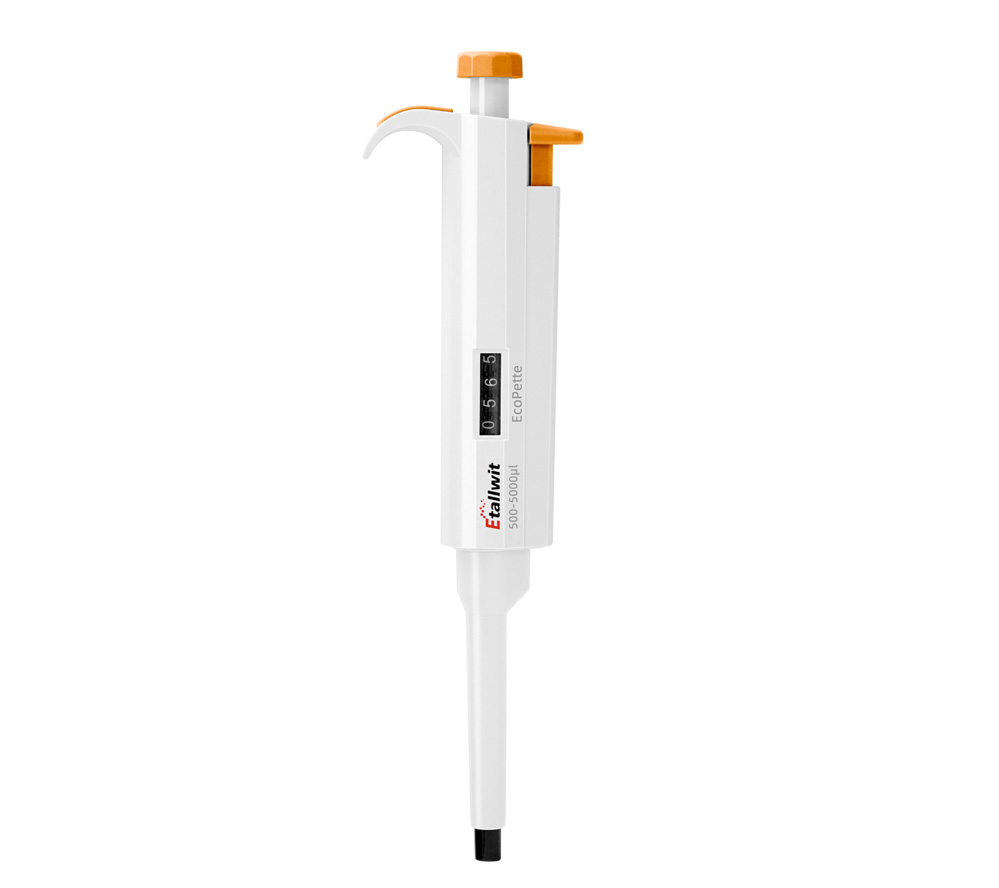 EcoPette Half Autoclavable Adjustable Volume Mechanical Pipette-500-5000μl
