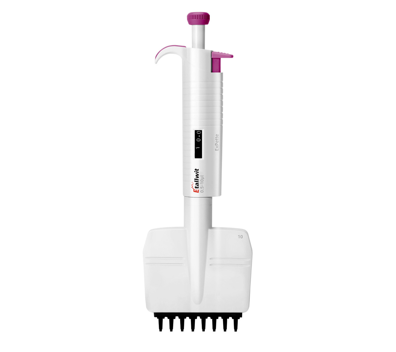 ExPette 8-channel Fully Autoclavable Mechanical Pipette-0.5-10μI