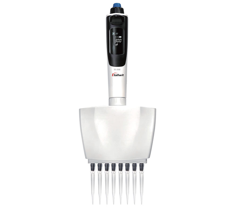 Etallwit Multifunctional 8-channel Electronic Pipette 0.5ul-300ml