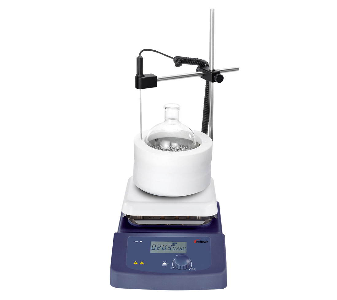 380℃ LCD Digital Hotplate Magnetic Stirrer_1