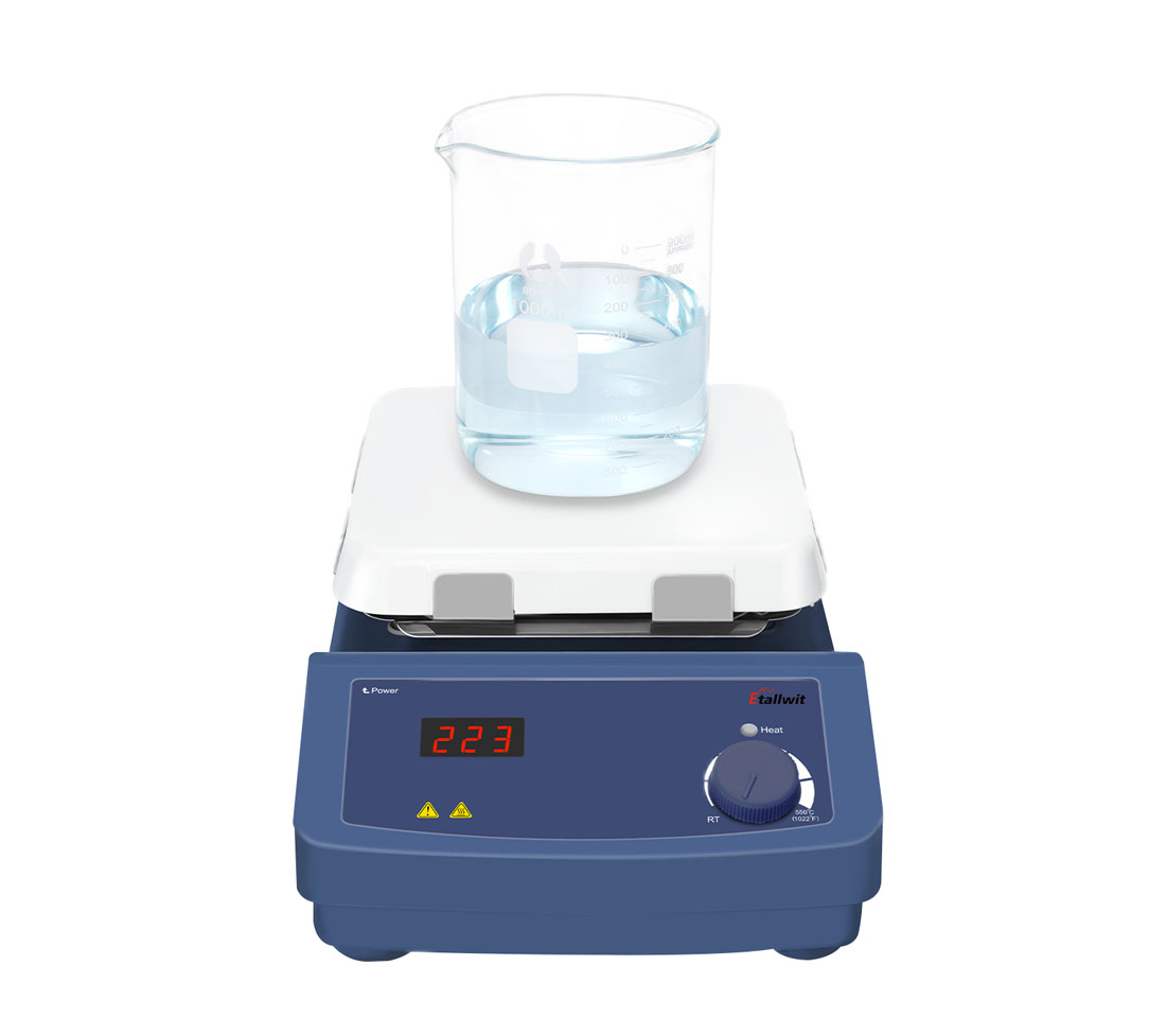 550℃ LED Hotplate Magnetic Stirrer