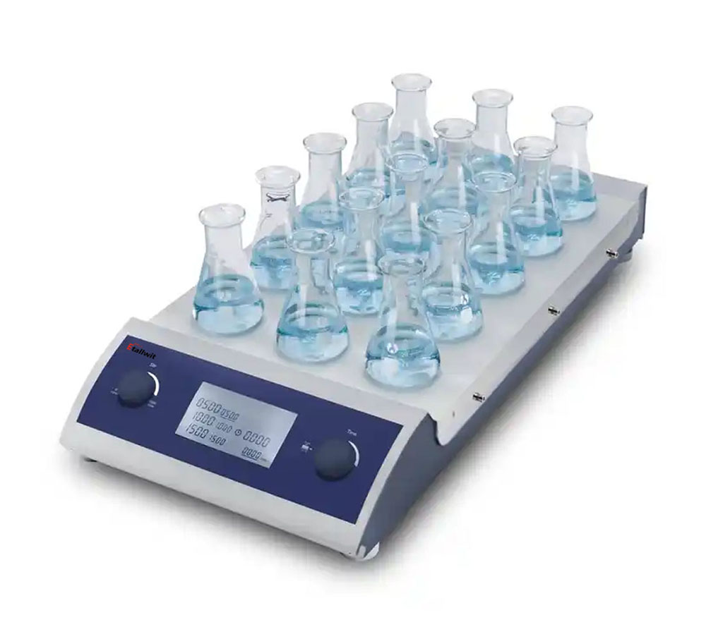 15-Position magnetic stirrer