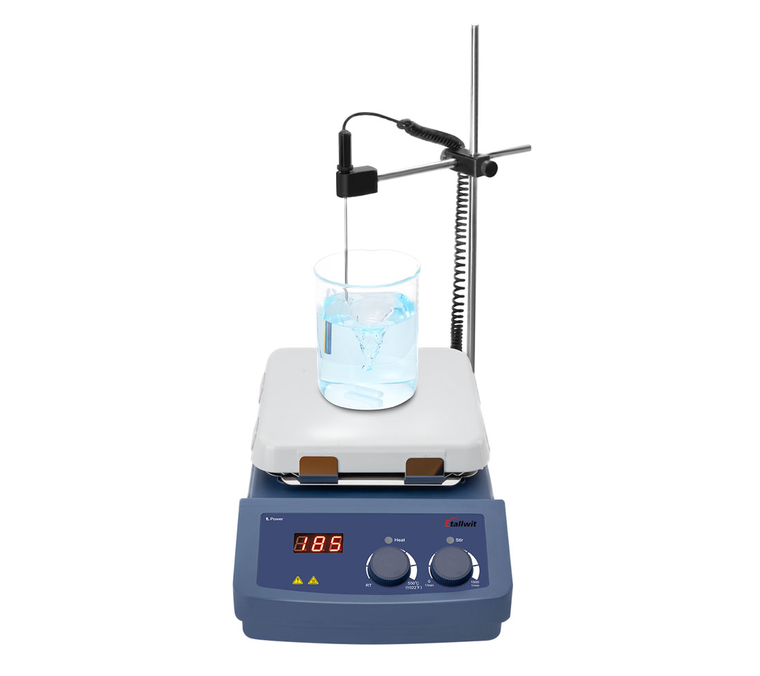 550℃ LED Magnetic Hotplate Stirrer