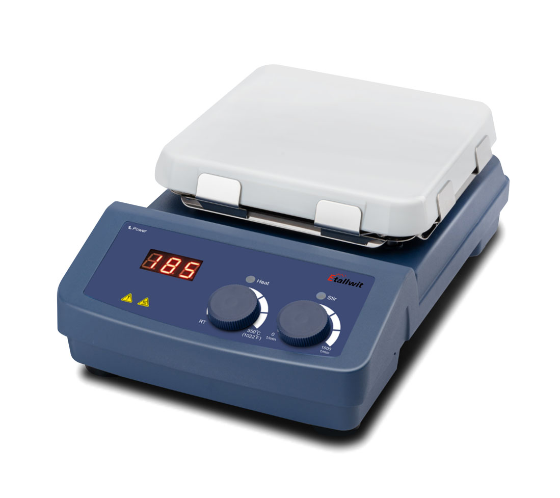 Etallwit 550℃ LED Magnetic Hotplate Stirrer_1