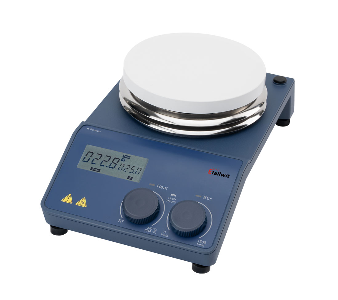 Etallwit 340°C LCD Digital Magnetic Hotplate Stirrer