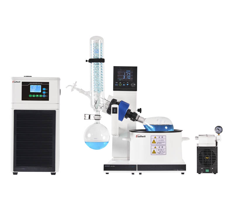 2L Rotary Evaporator with Water and Oil Bath and Vacuum Controller_0