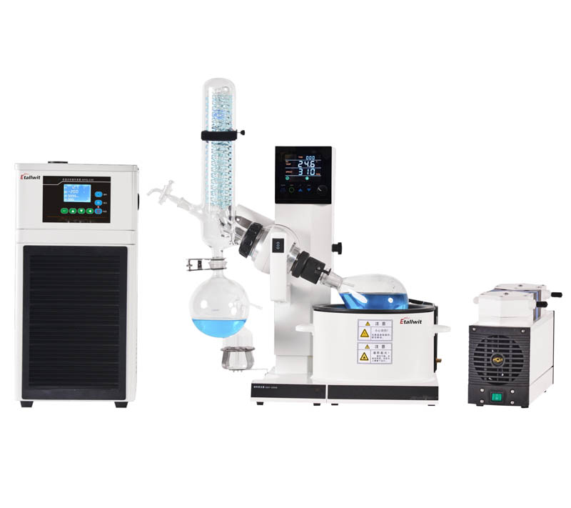 3L Water and Oil Bath Rotary Evaporator_2