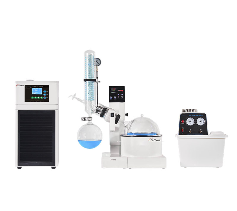 5L Water Bath Rotary Evaporator with Digital Lift_3