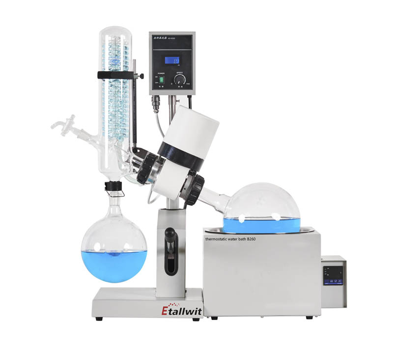 5L Water Bath Rotary Evaporator with Digital Lift_1