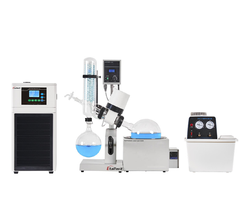 3L Manual Water Bath Rotary Evaporator_2