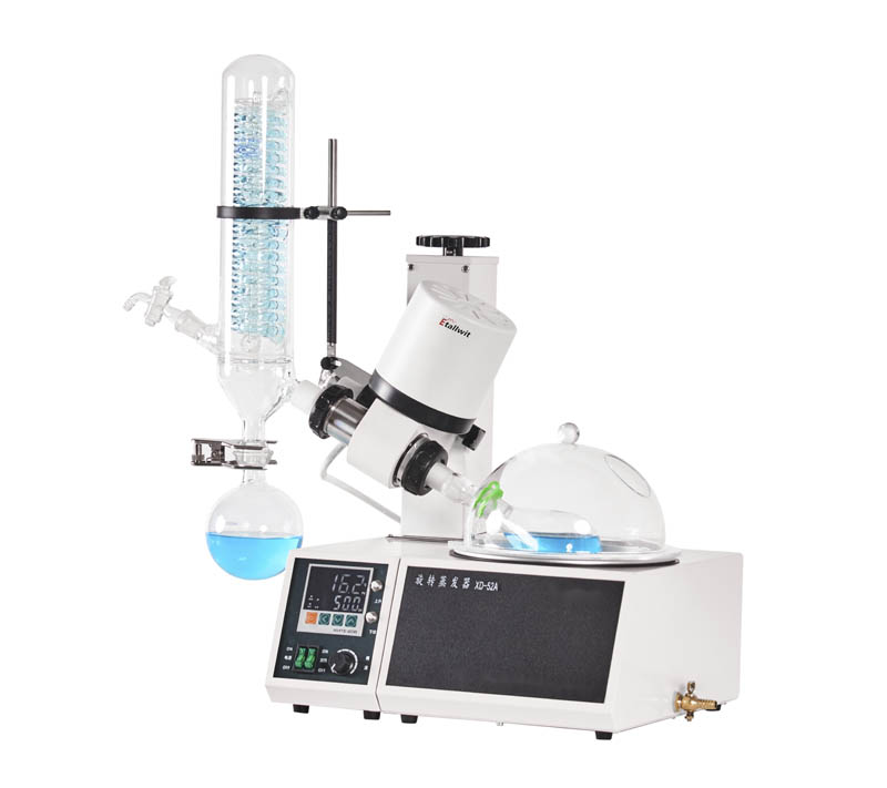 2L Water Bath Rotary Evaporator with Stepless Speed Control