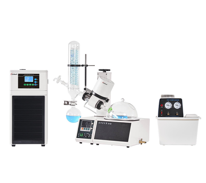 2L Water Bath Rotary Evaporator with Stepless Speed Control
